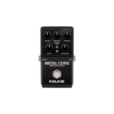 NUX Metal Core Deluxe mkII Hi Gain Distortion Pedal with 3 Amps/IR's