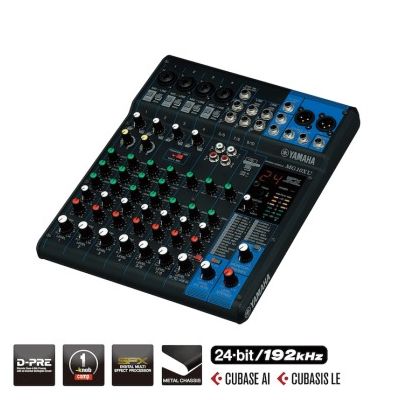 Yamaha MG10XU 10‑Channel Analog Mixer with Effects & USB
