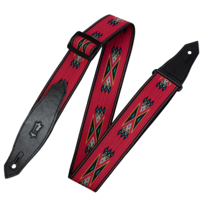 Levy's  2" Wide Red Woven Guitar Strap.