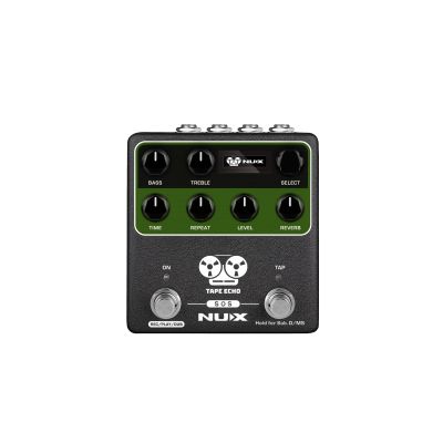 NuX Tape Echo Multi Tape Head Space Echo with Tap Tempo and Looper Pedal