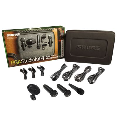 Shure PGASTUDIOKIT4 Studio Microphone Kit