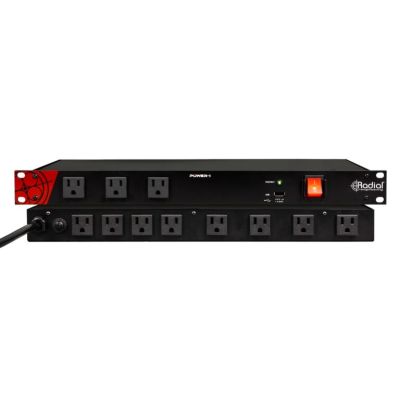 Radial Power-1 Power Conditioner 11-outlet Power Supper Supply with Noise Filtering and Surge Protection
