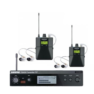 Shure PSM300 Twin Pack Pro with P3TRA215CL System G20 