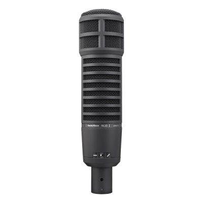 Electro-Voice RE20 Black Dynamic Broadcast Microphone with Variable-D