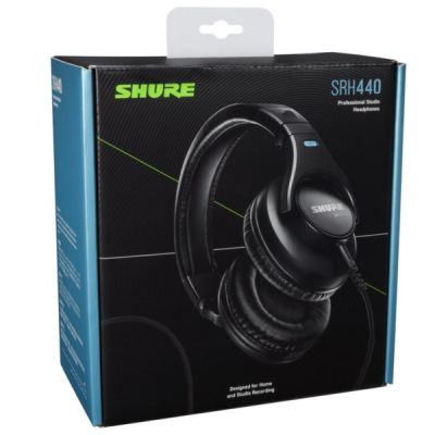 Shure SRH440-BK Professional Studio Headphones