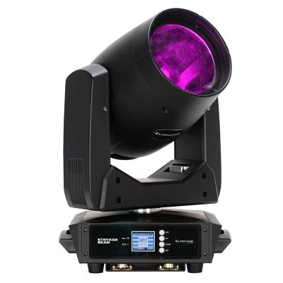 Eliminator Lighting Stryker Beam Moving Head Beam Fixture, 100W LED Engine