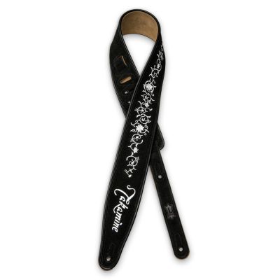 Takamine Guitar Strap Black Suede 