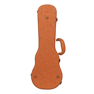 Western Embossed Archtop Ukulele Hard Case - Concert