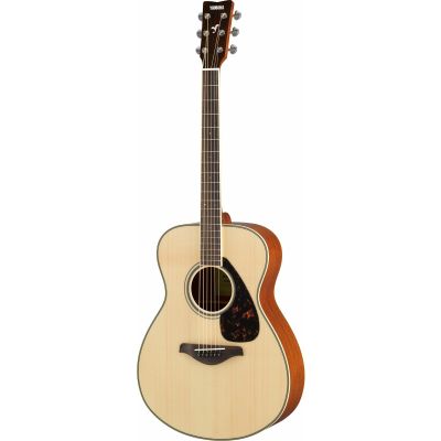 Yamaha FS820 Concert Acoustic Guitar - Solid Spruce Top & Mahogany Back/Sides