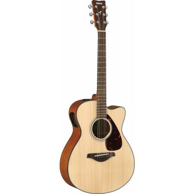 Yamaha FSX800C Acoustic-Electric Guitar - Solid Spruce Top with Cutaway