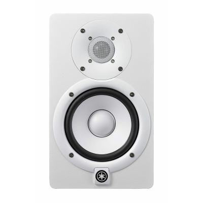 Yamaha HS5 W Powered Studio Monitor - 70-W White 5" Studio Reference Speaker