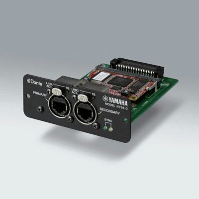 Yamaha NY64-D Dante Expansion Card - 64??64 I/O for TF Series