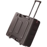 Gator G-PROR-4U-19 4U, 19″ Deep Molded Audio Rack; W/ Wheels
