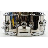 DW Collector's Series Snare Drum - 6.5 x 14 inch - Black Nickel Over Brass 