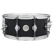 DW Design Series Snare Drum - 6-inch X 14-inch - Black Satin