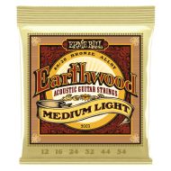 Ernie Ball P02003 Medium Light Earthwood 8020 Bronze Acoustic Strings .012-.054