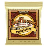 Ernie Ball P02002 Medium Earthwood 80/20 Bronze Acoustic Strings .013-.056