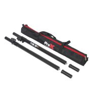 Prox PRXSPAM20X2PKG Set of 2 Deluxe 20 inch Speaker Subwoofer Pole M20 Threaded Mount 1 3/8 In. Adapter Cap