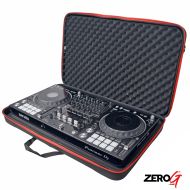 Prox PRXBDJCLX5 5PCS ZeroG Ultra Lightweight Hard Shell DJ Controller Shoulder Strap Bag for Pioneer DDJ FLX10 REV5 REV7 RANE ONE - Large Size