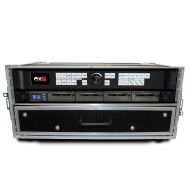 Prox PRXSWM2U2DR Flight Case ATA Style Rack Case 12 In. Deep 2U W-2U Drawer