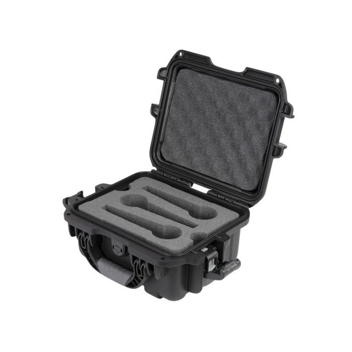 Gator GM-06-MIC-WP Waterproof Wired Microphone Case; 6 Mics