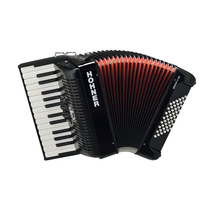 Hohner Bravo II 48, jet black