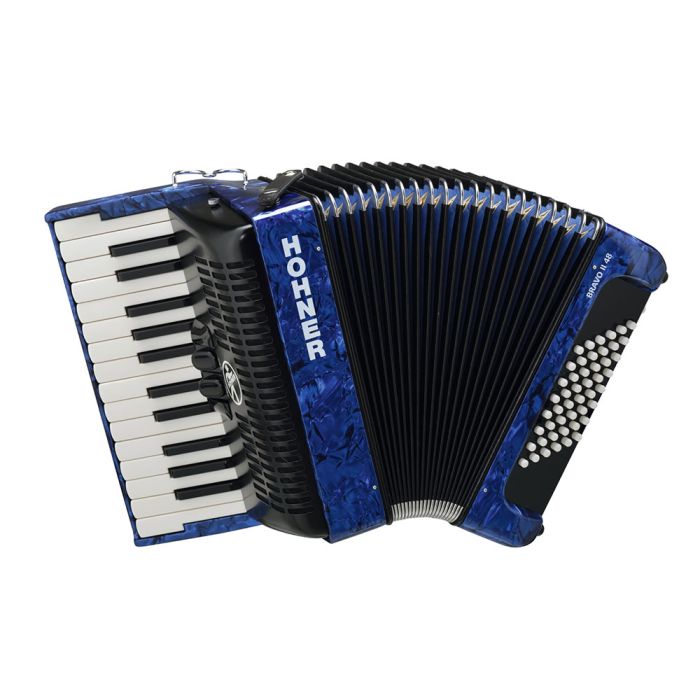 Hohner Bravo II 48, pearl dark blue