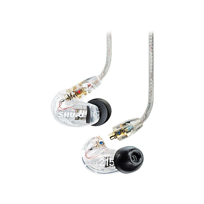 Shure SE215 Pro Sound-Isolating Earphones (Clear)