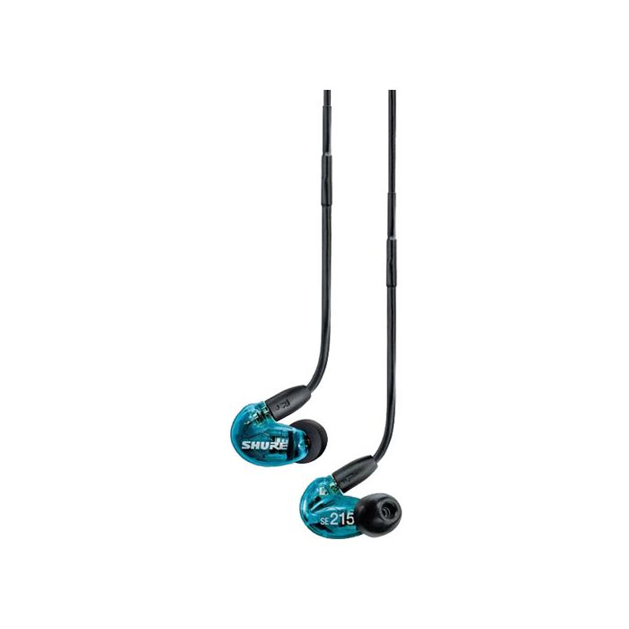 Shure SE215SPE Special-Edition Sound-Isolating Earphones with Detachable 3.5mm Cable (Blue)