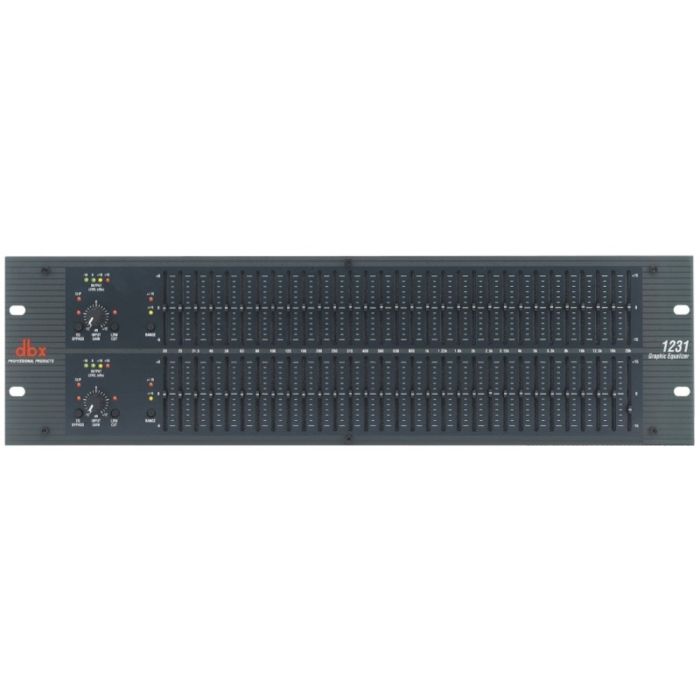 DBX 1231 Graphic Equalizer Dual 31 Band

The dbx® 12 Series were designed to meet the needs of the most demanding sound reinforcement environments, while offering the simplicity of straightforward controls. The 1231 provides standard features like dual-