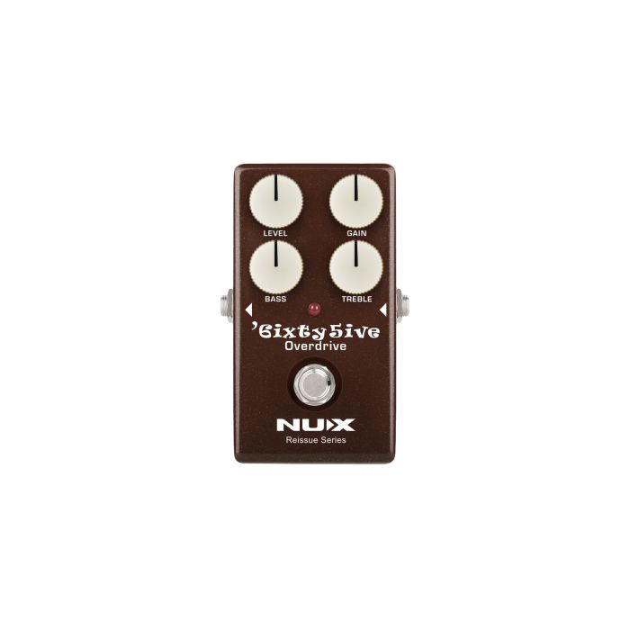 NUX 6ixty 5ive Overdrive Black Panel Pedal 