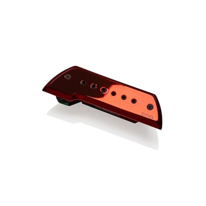 EMG ACS Acoustic Soundhole pickup Rojo Cromo