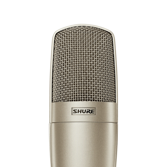 Shure KSM32/SL Large-Diaphragm Cardioid Condenser Microphone (Champagne)