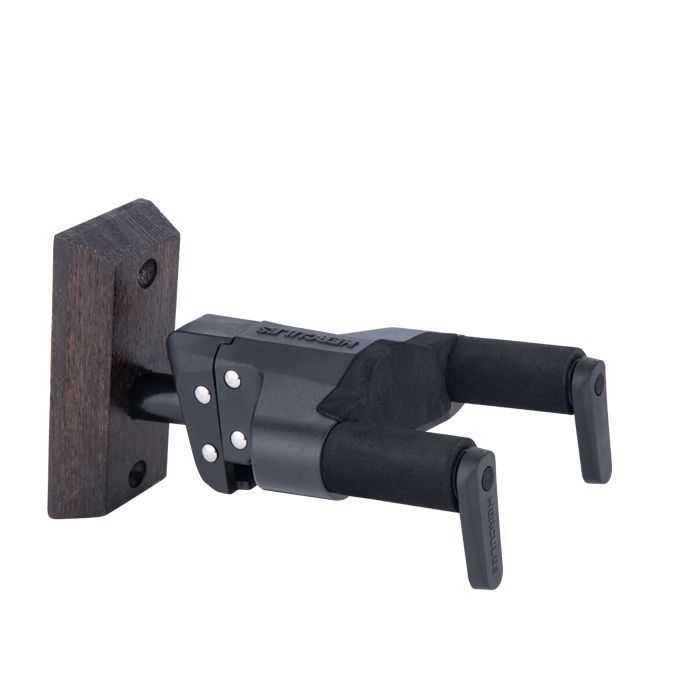 Hercules AGS Guitar Hanger - Dark Wood Base 