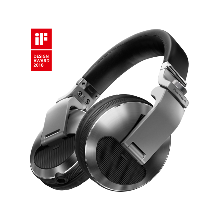 Pioneer DJ HDJ-X10 Professional Over-Ear DJ Headphones (Silver)