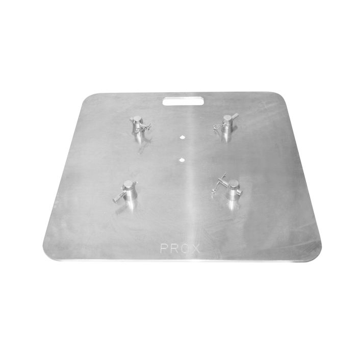 Prox PRXTBP2424A 24" x 24" 8mm Aluminum Base Plate F34 Trussing Includes Conical Connectors