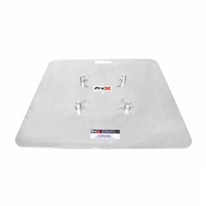 Prox PRXTBP3030A 30" Aluminum 8mm Truss Base Plate for F34 F32 F31 Conical Square Truss with Connectors