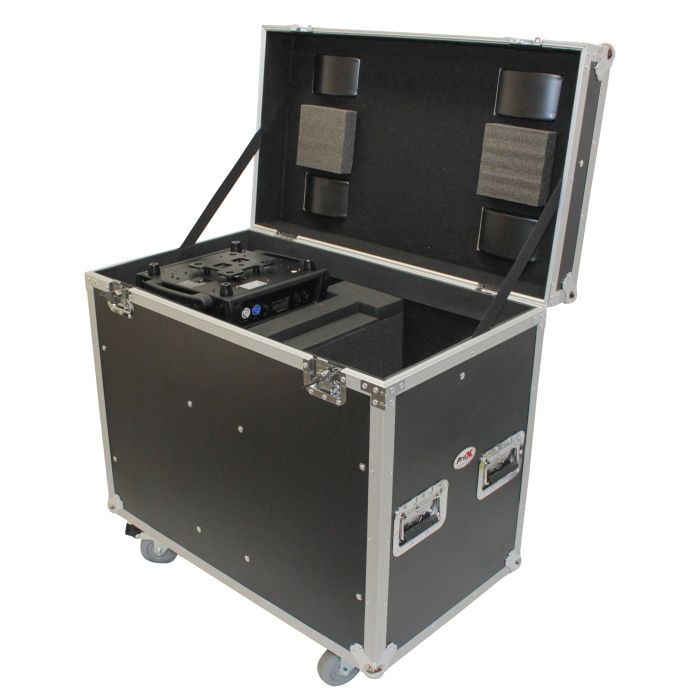 Prox PRXSMH250X2WMK2 Flight Case for Two 250 Style 5R 200 7R 230 Moving Head Lighting Units Universal