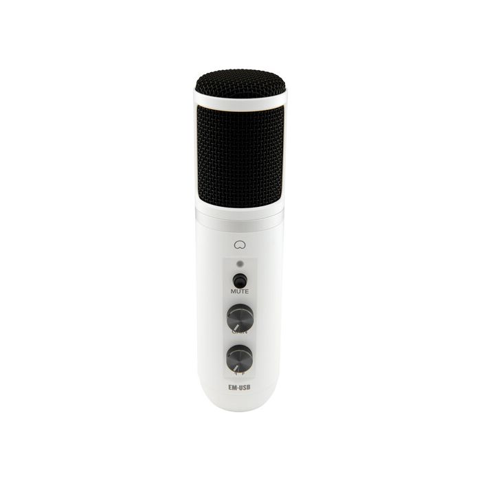 Mackie EM-USB EleMent Series USB Condenser Microphone (Limited Edition White)