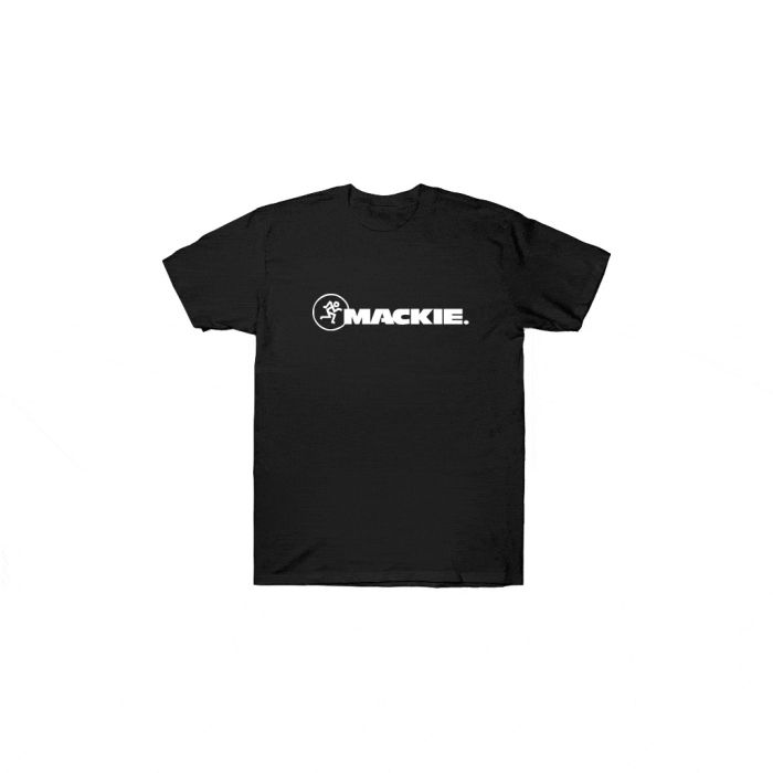 Mackie X-Large Black T-shirt with White Mackie Logo