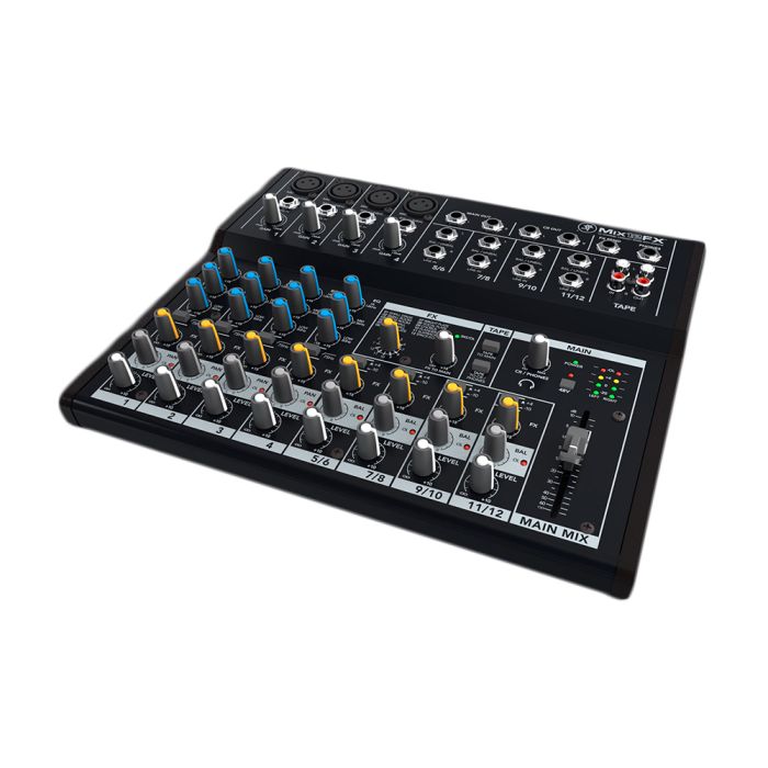 Mackie 12-Channel Compact Mixer with Effects Mix12FX