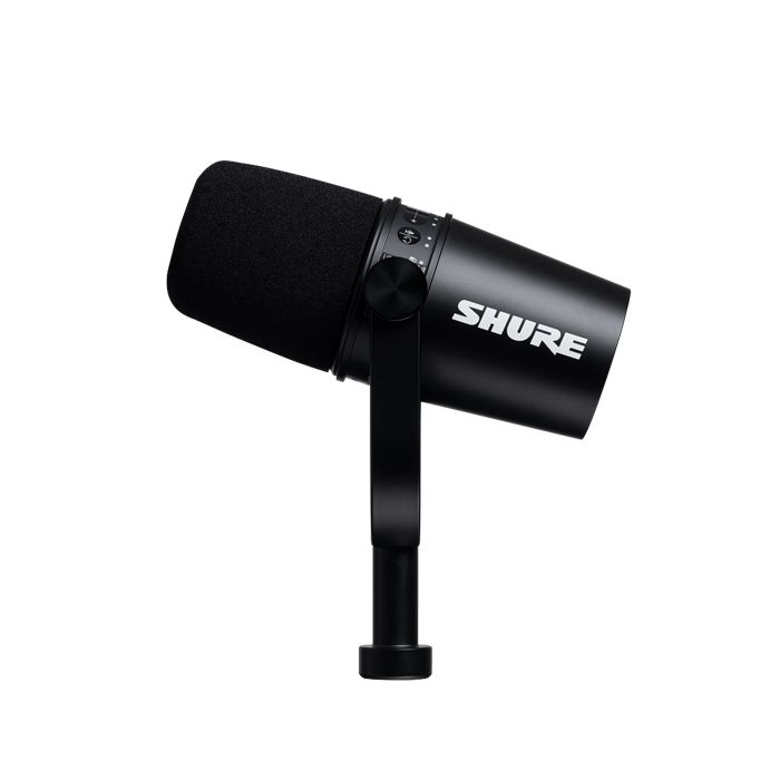 Shure MV7-K  Podcasting Microphone (Black)