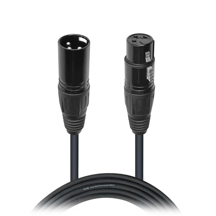 Prox PRXCPDMX03 3 Ft. DMX XLR3-M to XLR3-F Premium Cable