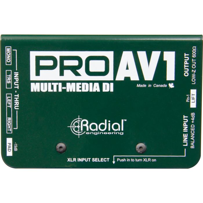 Radial ProAV1 Multimedia Direct Box