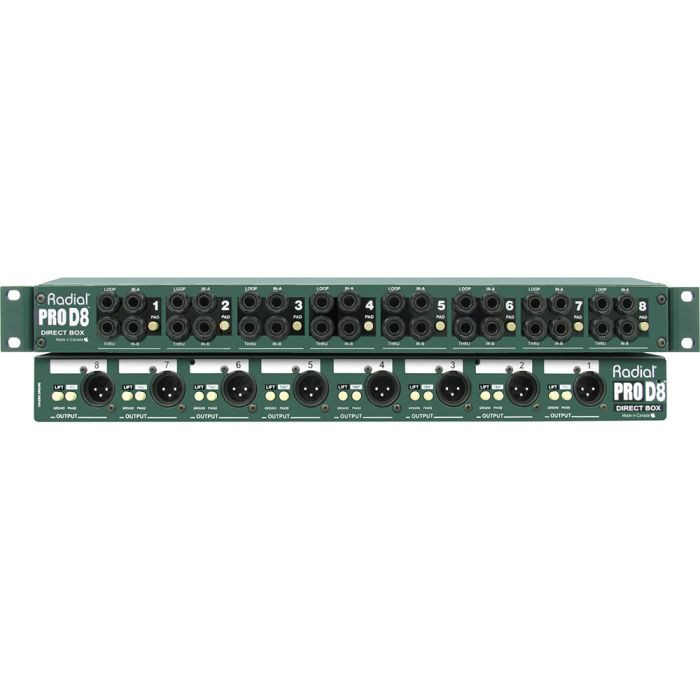 Radial ProD8 Eight Channel Rackmount DI