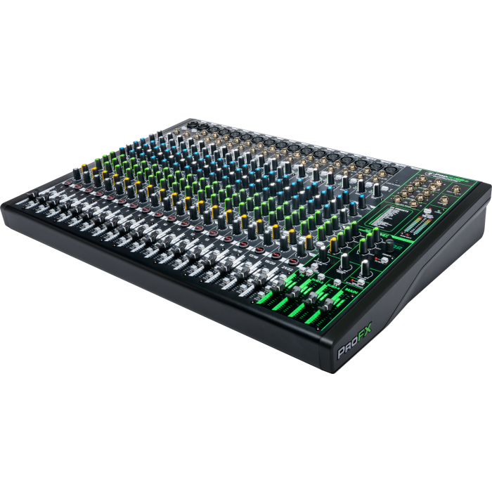 Mackie ProFX22v3 22 Channel 4-bus Professional Effects Mixer with USB