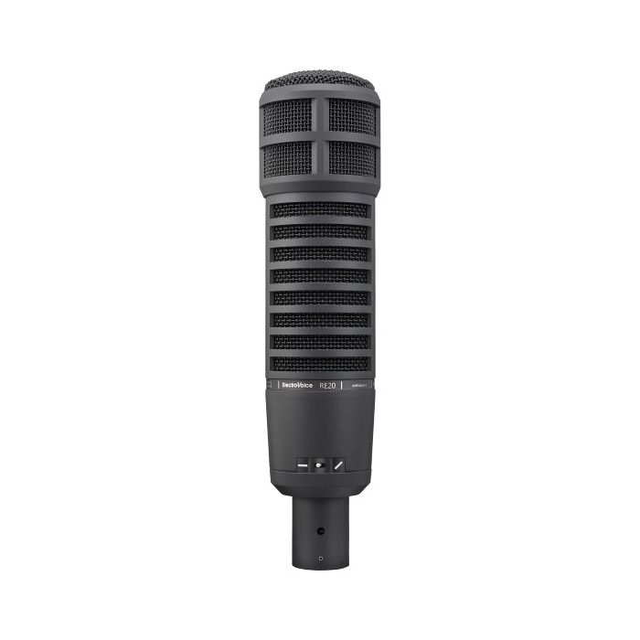 Electro-Voice RE20 Black Dynamic Broadcast Microphone with Variable-D