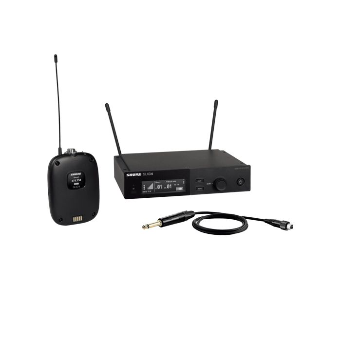 Shure SLXD14-G58 Wireless System with SLXD1 Bodypack Transmitter 