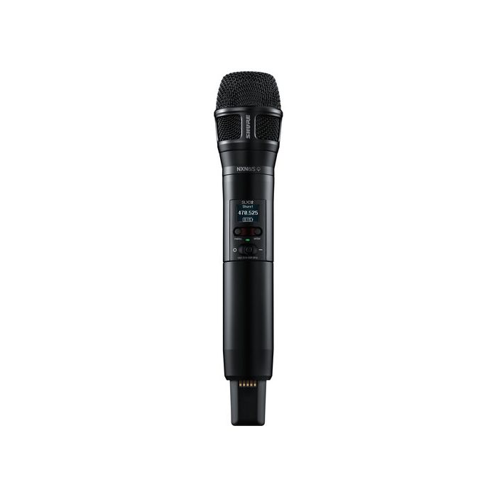 Shure SLXD2/N8S Digital Wireless Handheld Microphone Transmitter with Nexadyne 8/S Supercardioid Capsule (G58: 470 to 514 MHz)