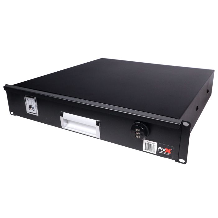 Prox PRT2RD18MK3 2U Rack Space 18" Depth Rack Mount Drawer for Audio, DJ, and IT Server rack cases.